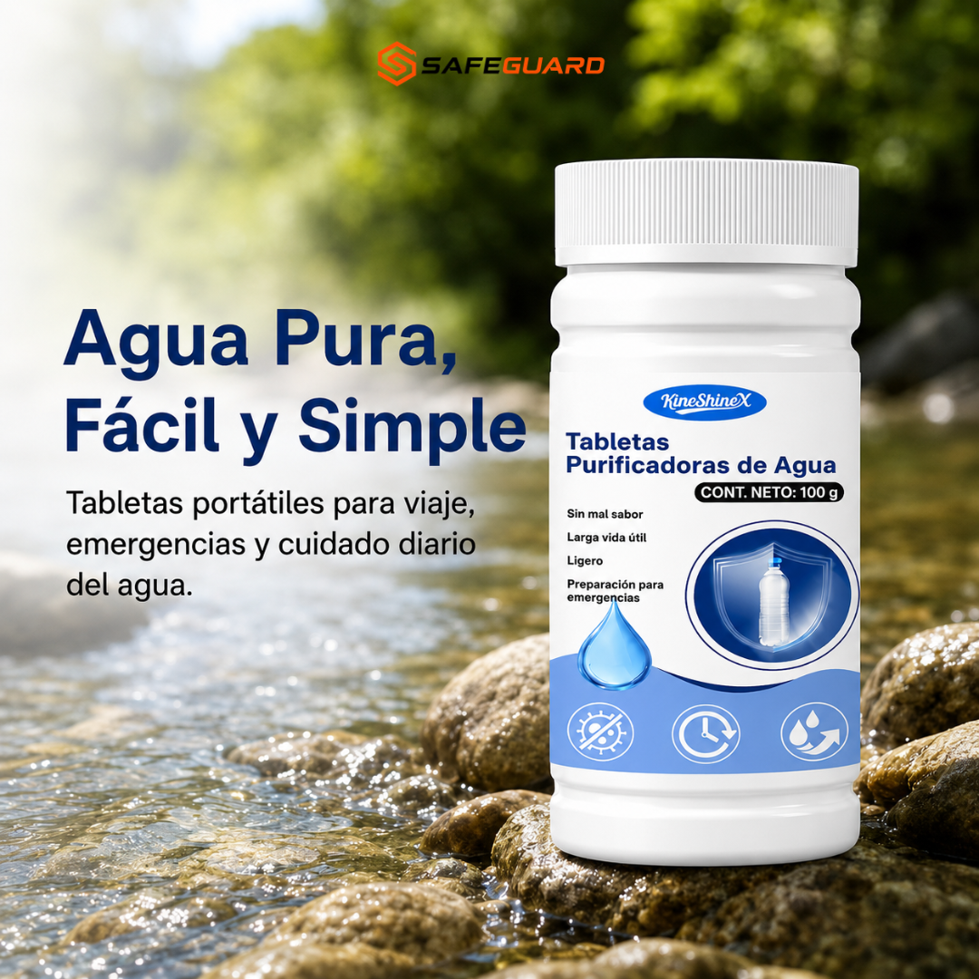 Tabletas de Purificación de Agua