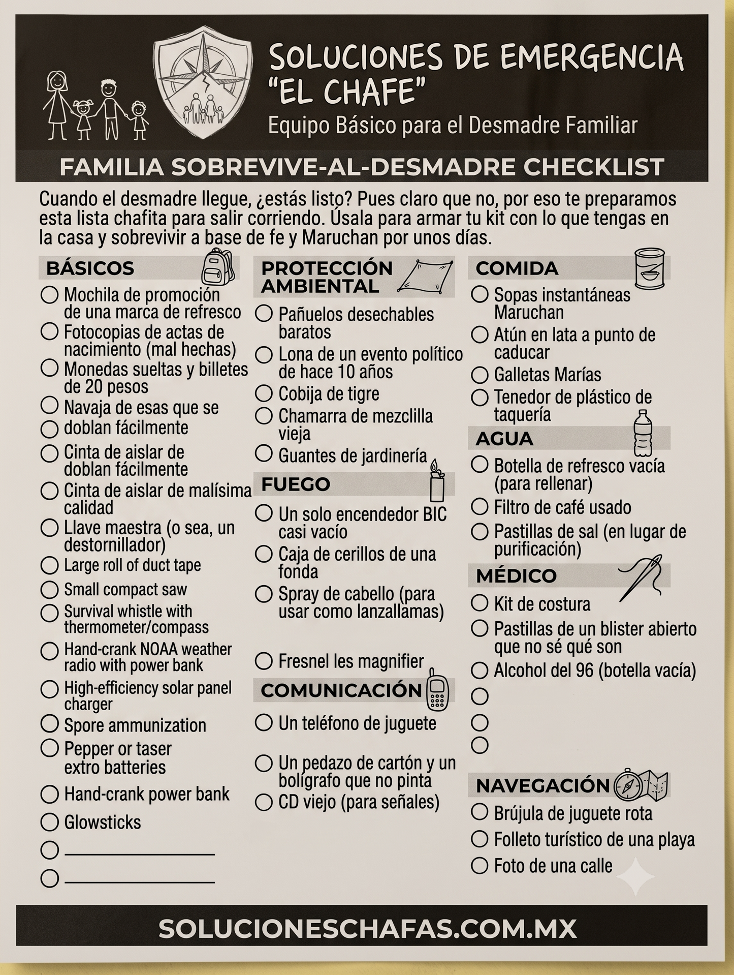 Guías y Cuaderno para almacenar alimentos