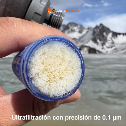 Botella de Purificación Multicapa