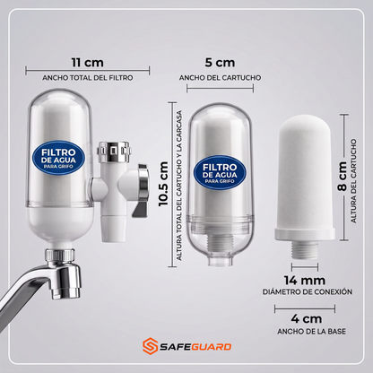 SafeGuard PureTap™ – Sistema de Filtración para Grifo