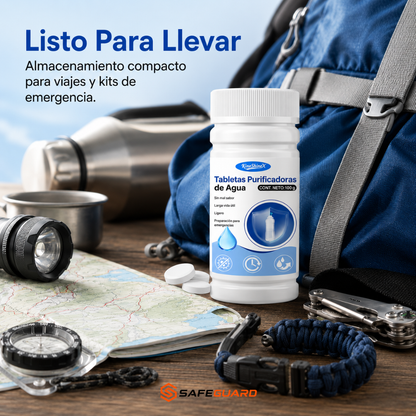 Tabletas de Purificación de Agua