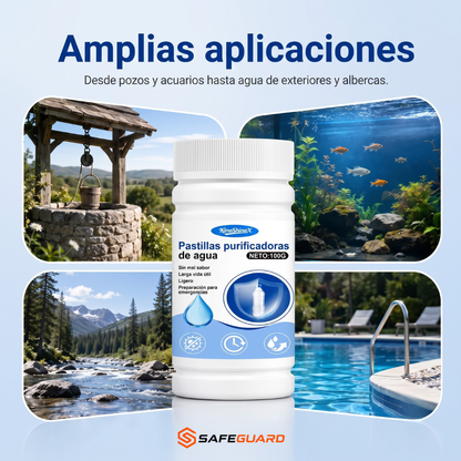 Tabletas de Purificación de Agua