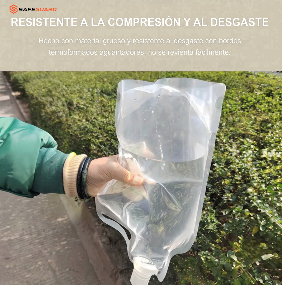 SafeGuard AquaPack™ – Bolsa Plegable 2L