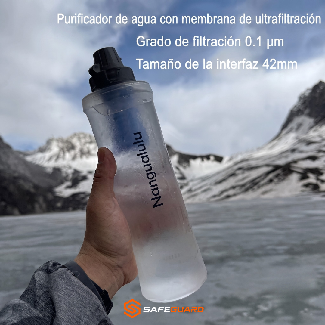 Botella de Purificación Multicapa
