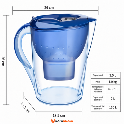 Jarra de Purificación de agua Premium