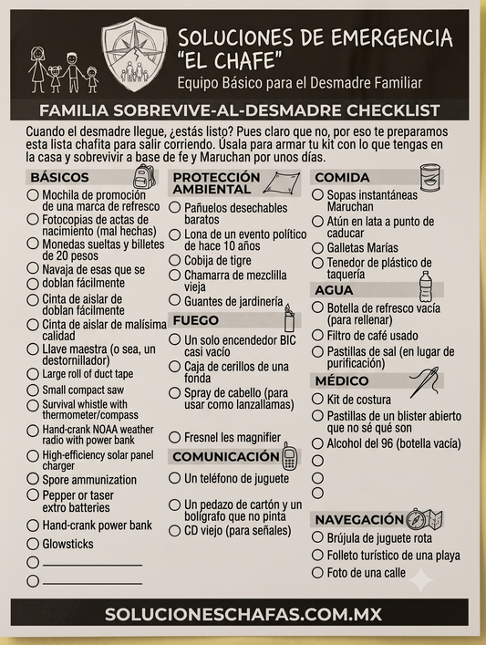 Guías y Cuaderno para almacenar alimentos